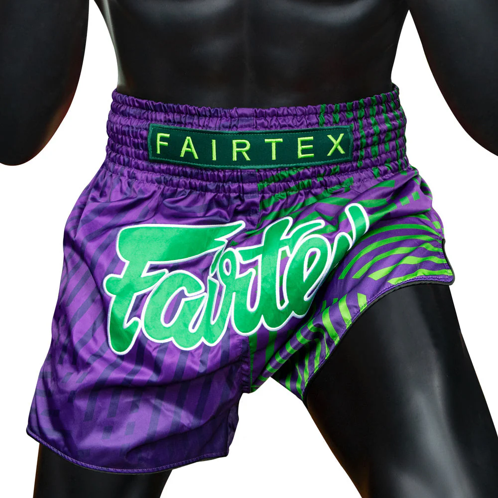 Pantaloncini Kick-Thai Fairtex BS1922 Racer Viola - immagine 5