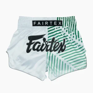 Pantaloncini Kick-Thai Fairtex BS1923 Racer Bianco