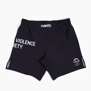 Pantaloncini MMA Manto Society nero