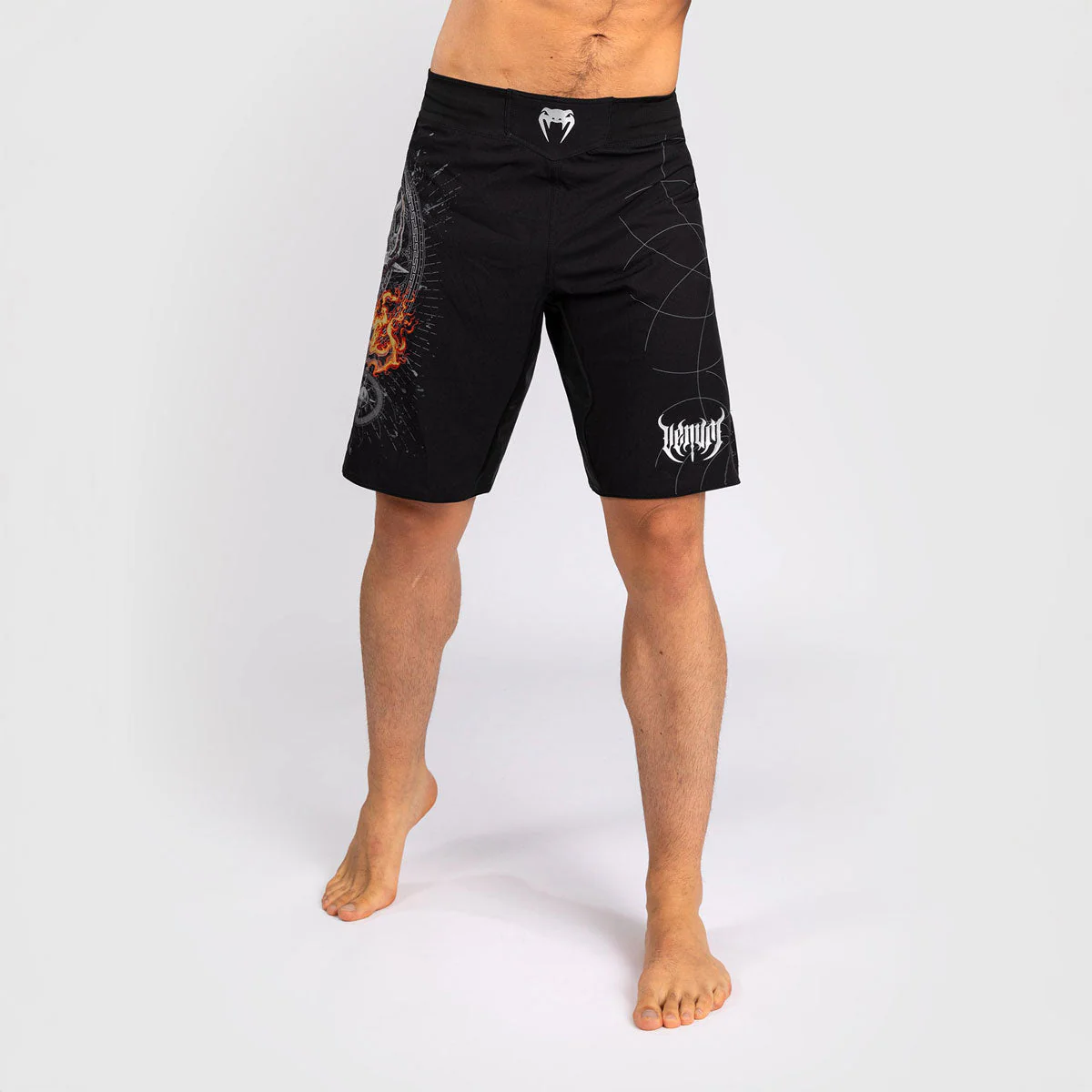 Pantaloncini MMA Venum Gladiator 5.0 Nero-Argento