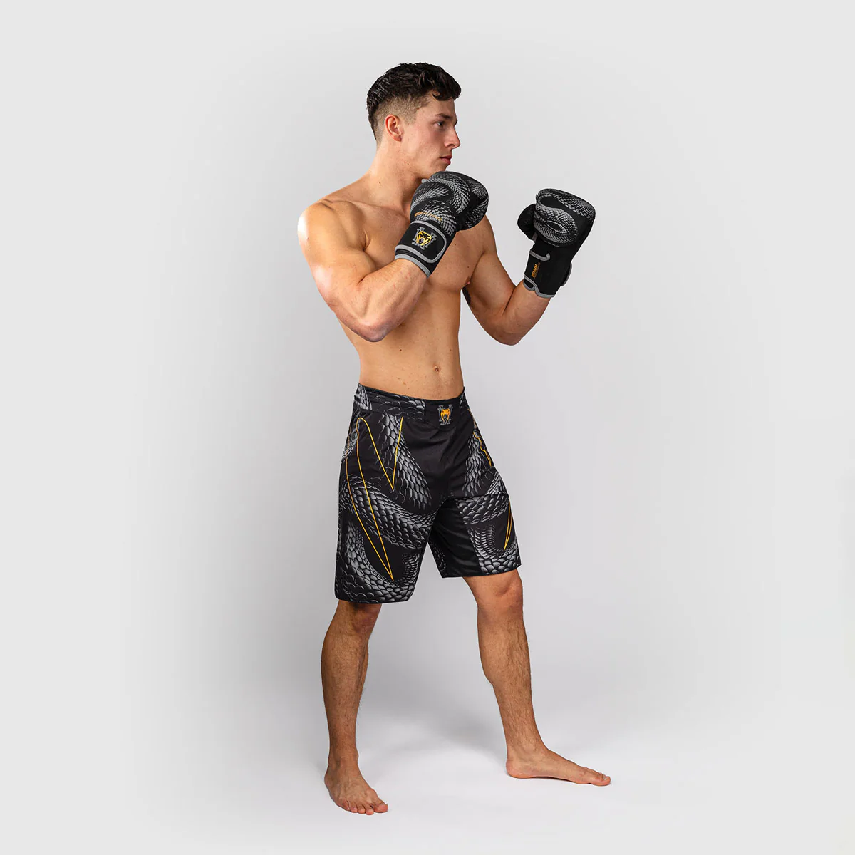 Pantaloncini MMA Venum Matupa Nero-grigio - immagine 6