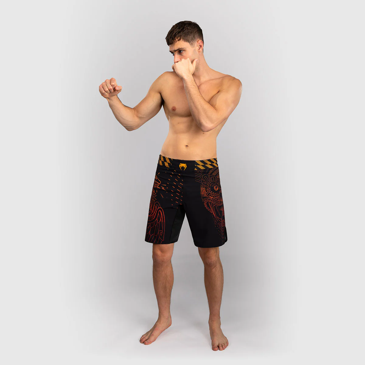Pantaloncini MMA Venum Quetzal Fury Nero-rosso - immagine 6