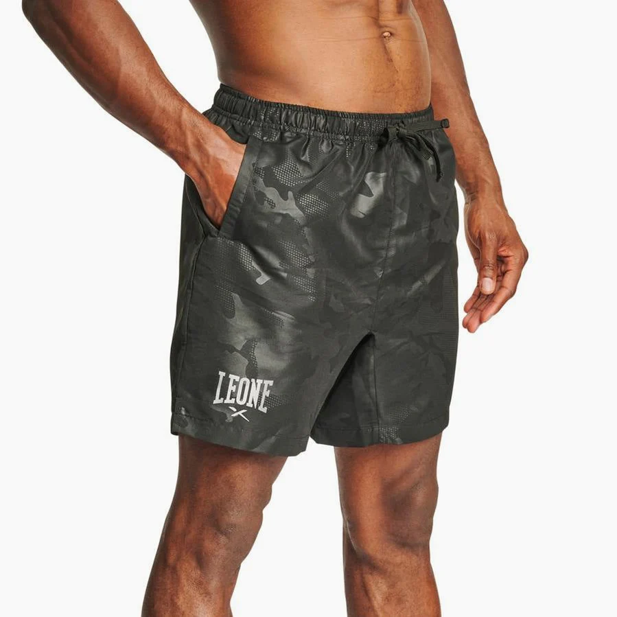 Pantaloncini allenamento Leone CamoBlack ABX512 - immagine 3