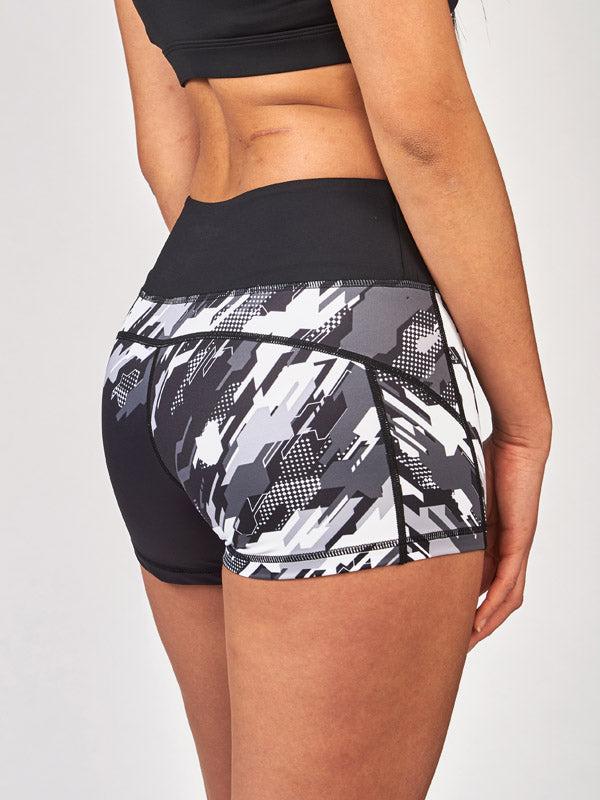 Pantaloncini donna a compressione Leone Neo Camo ABX89 - immagine 3