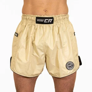 Pantaloncini kick-thai Combat Arena Light Tech Bianco crema