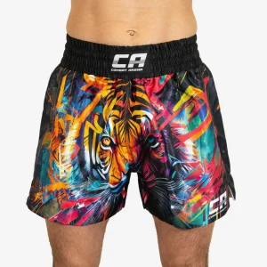 Pantaloncini kick-thai Combat Arena Tiger Blaze