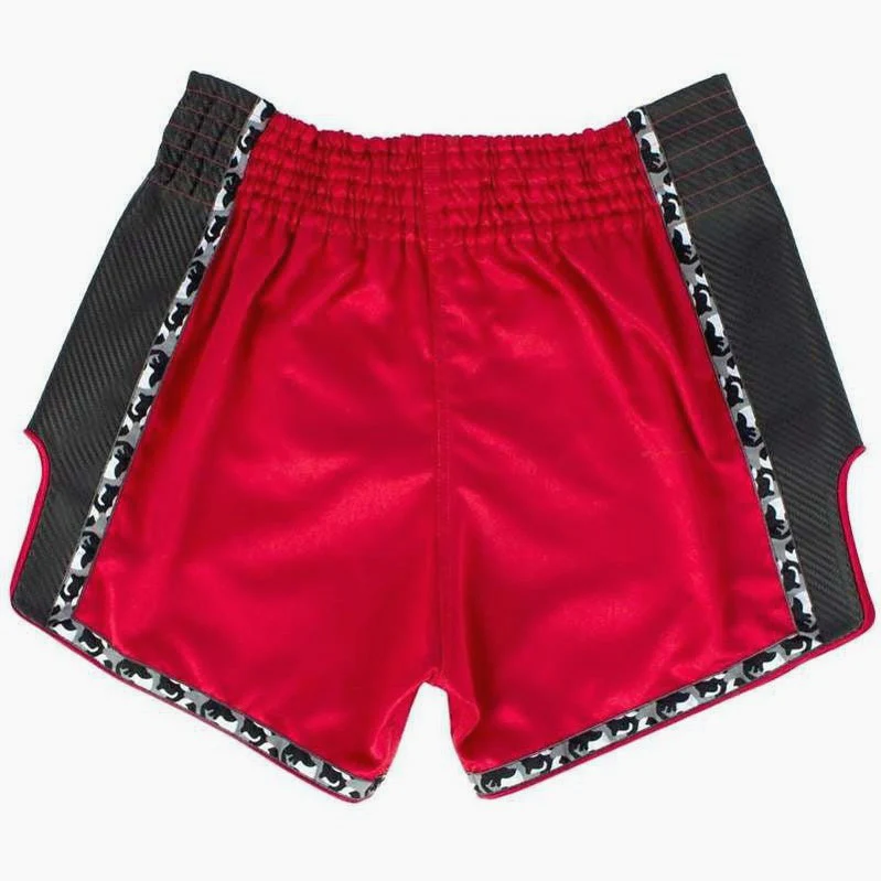 Pantaloncini kick-thai Fairtex BS1703 Rosso - immagine 5