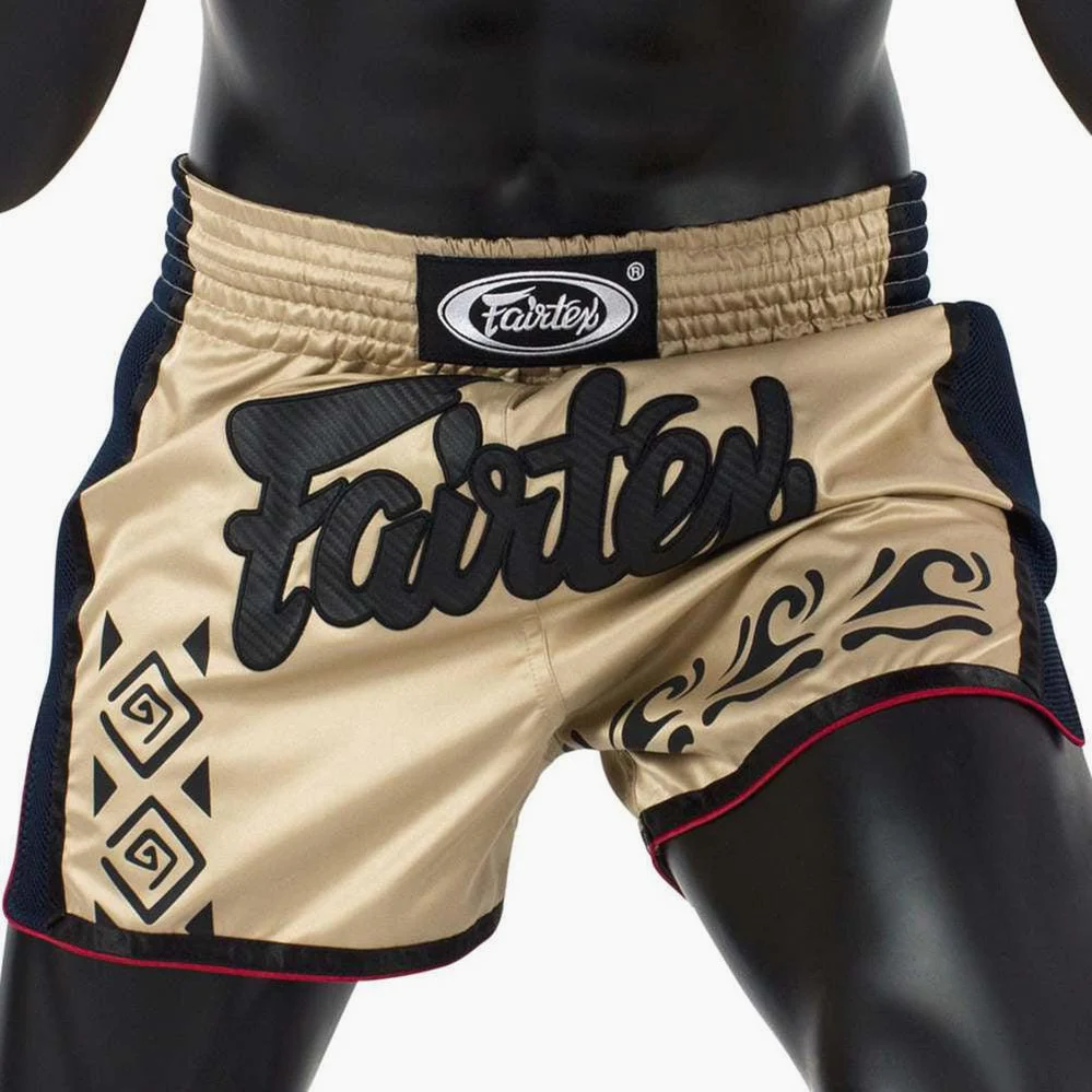 Pantaloncini kick-thai Fairtex BS1713 Khaki - immagine 4