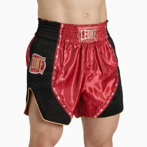 Pantaloncini kick-thai Leone Classic AB881 Rosso