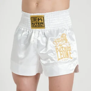 Pantaloncini kick-thai Leone IUTER AB02IU Bianco