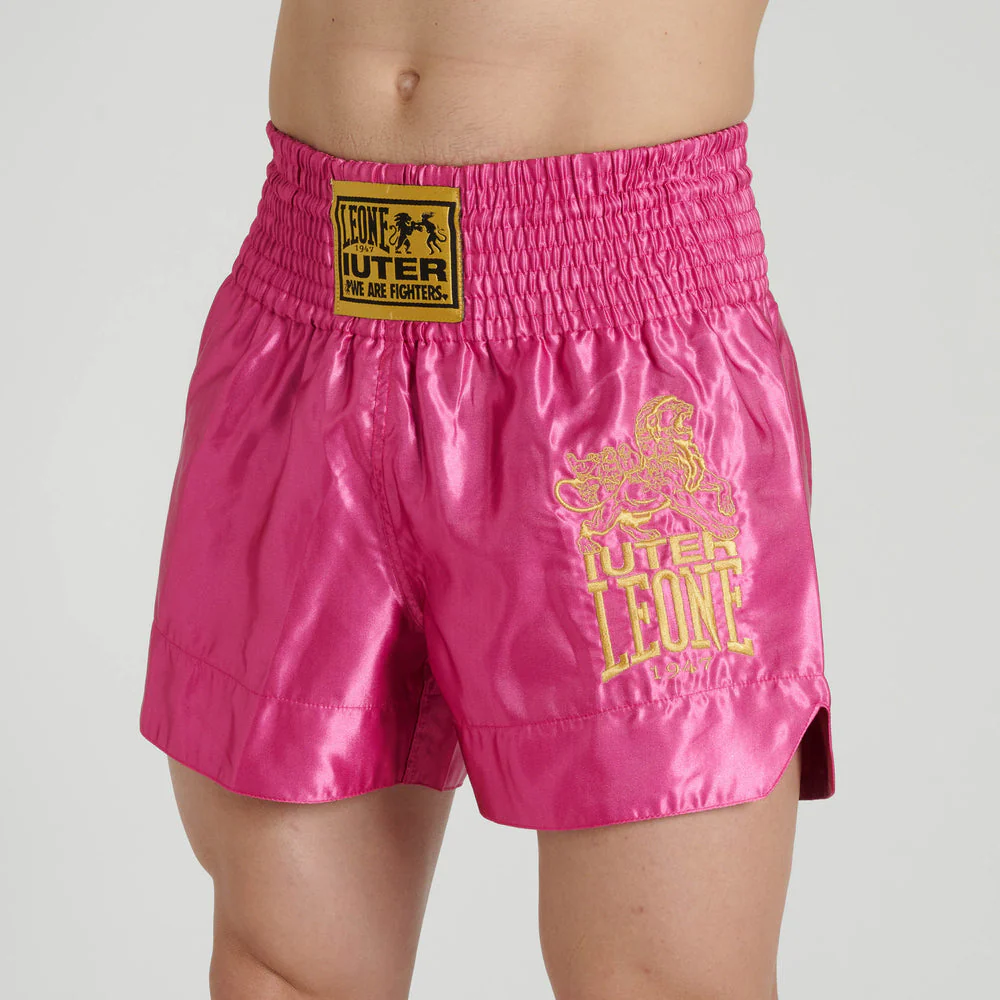 Pantaloncini kick-thai Leone IUTER AB02IU Fucsia