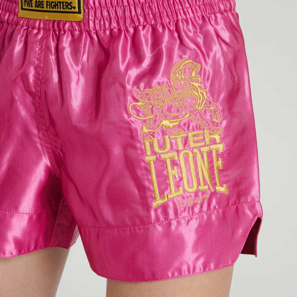 Pantaloncini kick-thai Leone IUTER AB02IU Fucsia - immagine 4