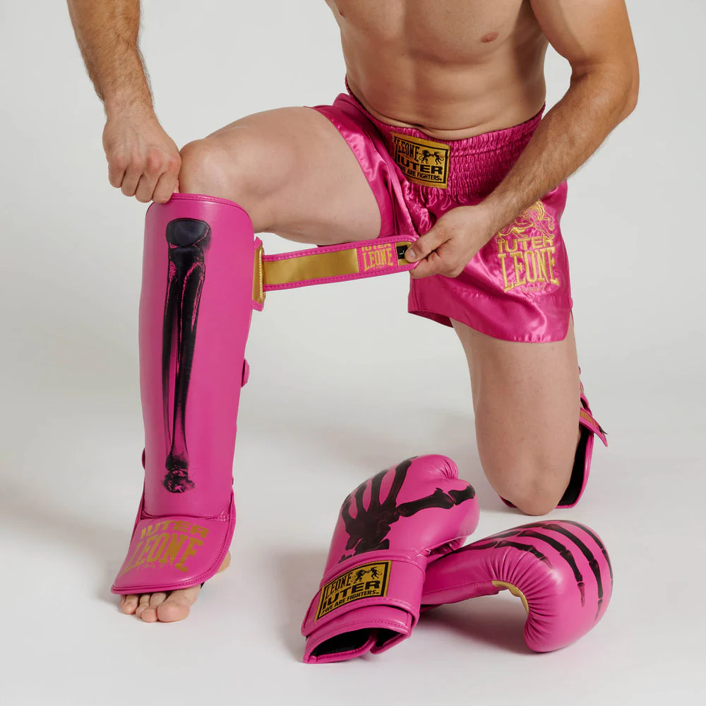 Pantaloncini kick-thai Leone IUTER AB02IU Fucsia - immagine 8