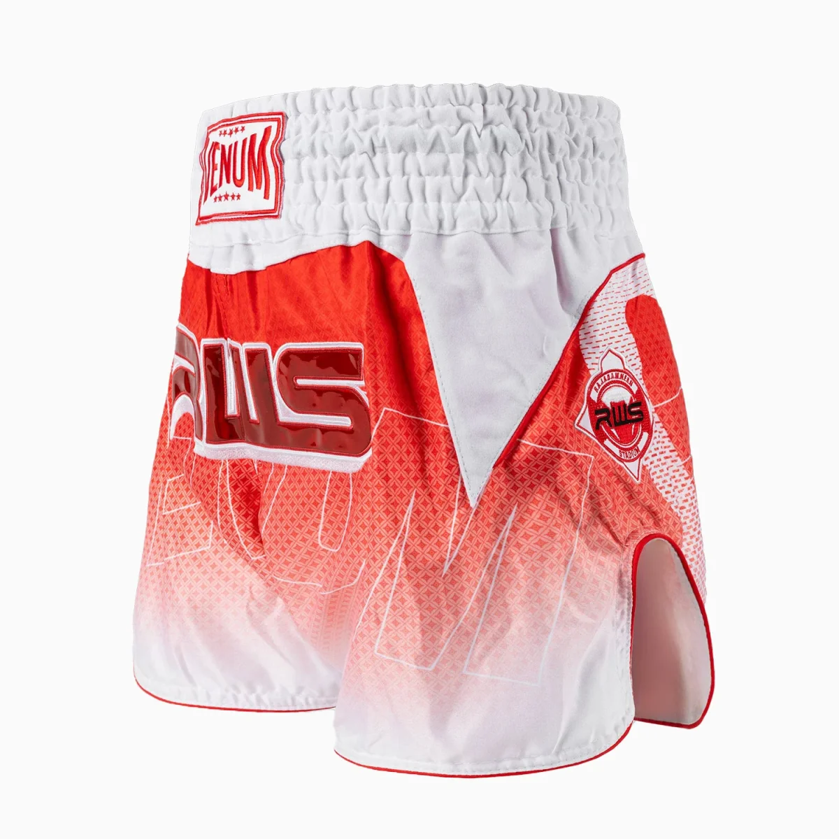 Pantaloncini kick-thai RWS x Venum 2.0 Bianco-rosso - immagine 3