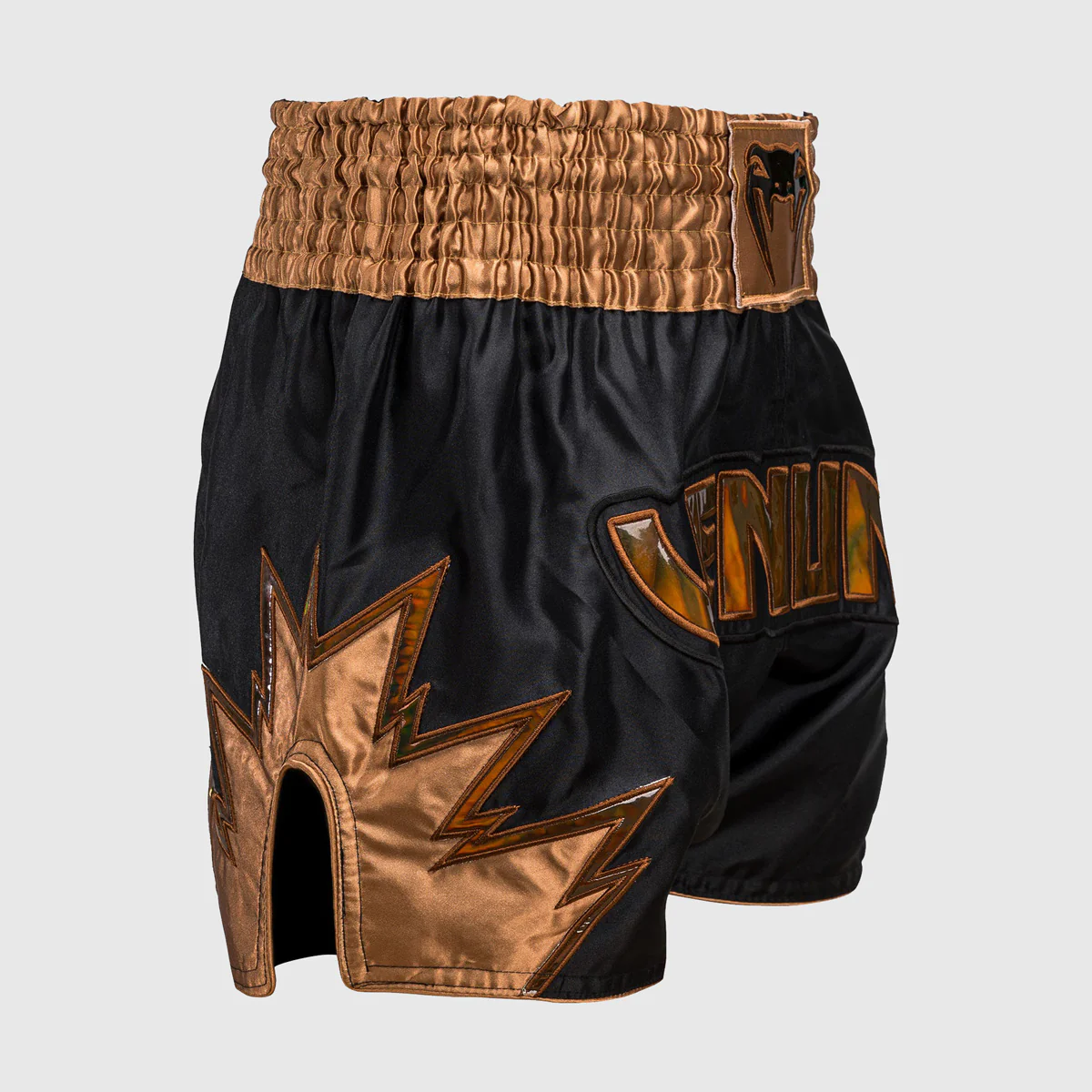 Pantaloncini kick-thai Venum Inferno Nero-bronzo - immagine 3