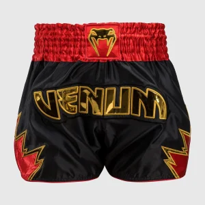Pantaloncini kick-thai Venum Inferno Nero-oro-rosso