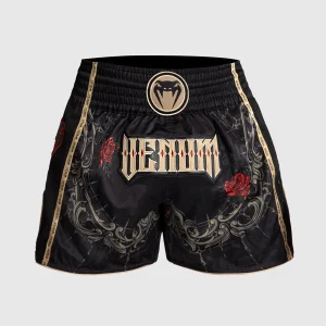 Pantaloncini kick-thai Venum Santa Muerte 5.0 Nero-Oro