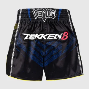 Pantaloncini kick-thai Venum Tekken 8 King Nero-giallo