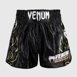 Pantaloncini kick-thai Venum VTC Flames Nero-oro