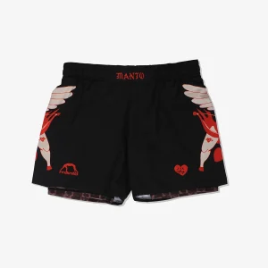 Pantaloncini MMA Manto Tuff Luv nero