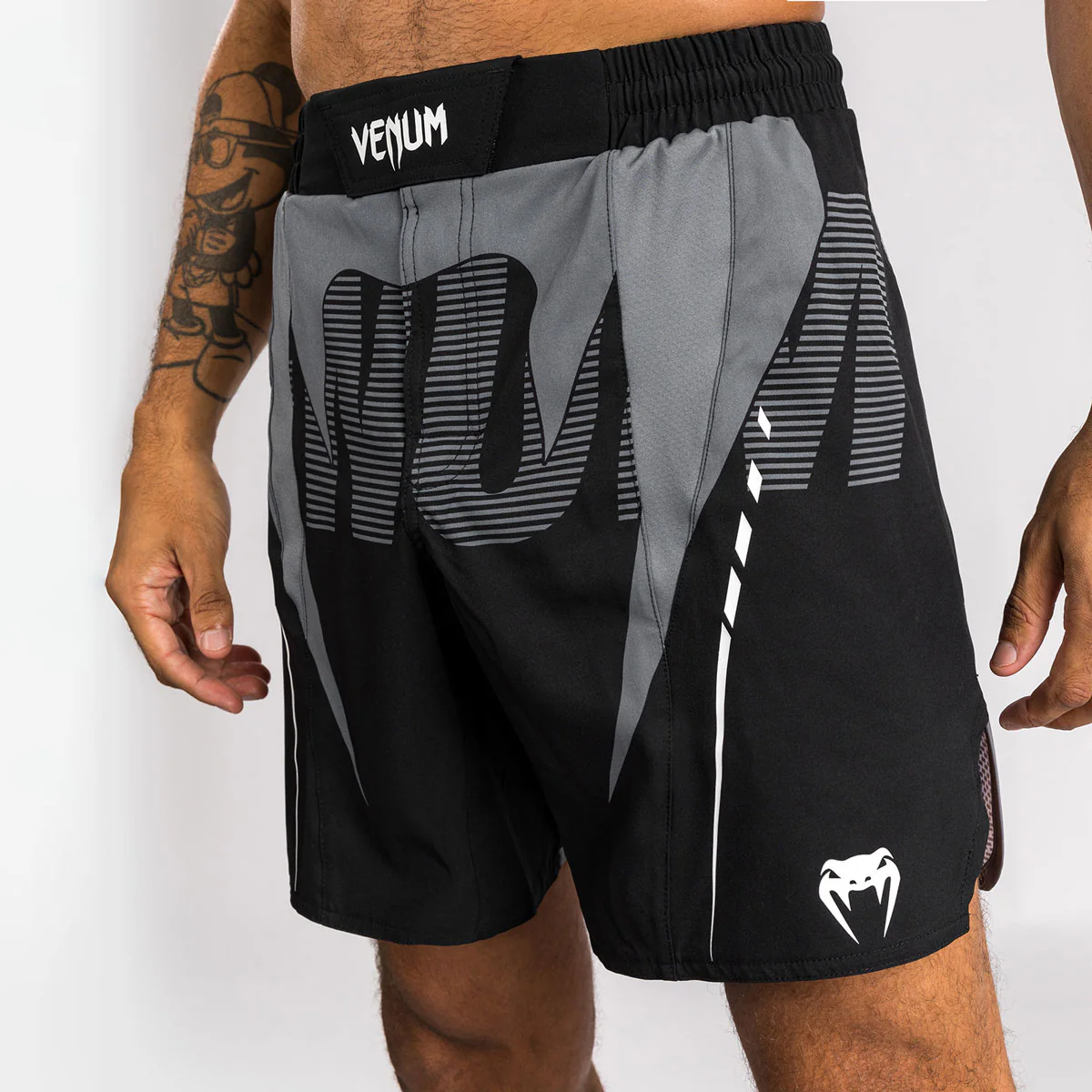 Pantaloncini MMA Venum Adrenaline Nero-grigio - immagine 3
