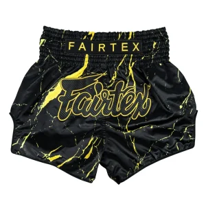 Pantaloncini kick-thai Fairtex BS1947 Black Marble