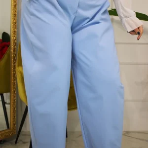 Pantalone Balloon Azzurro