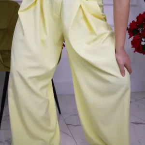 Pantalone Crystal Giallo