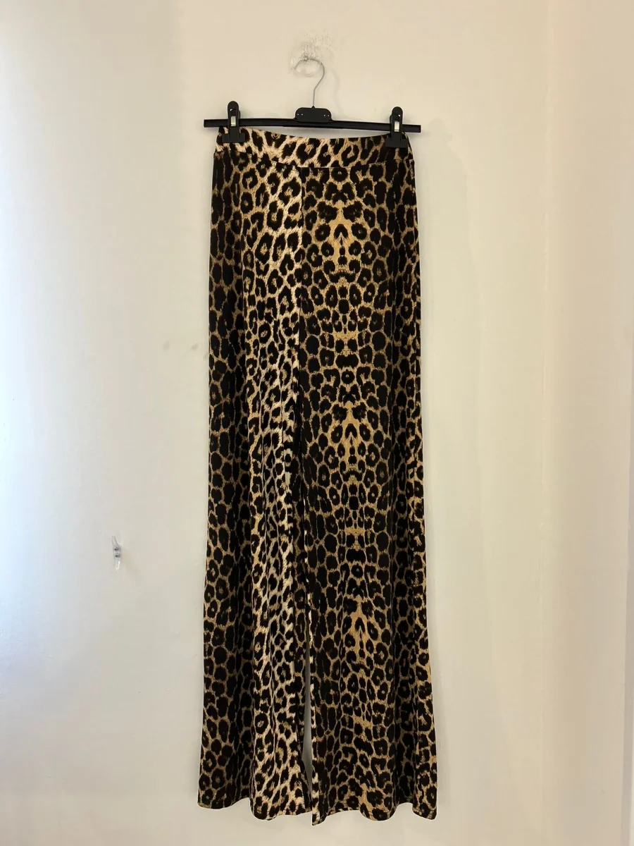 Pantalone elastico a zampa - immagine 4