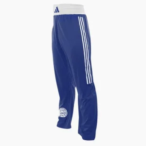 Pantaloni Kickboxing WAKO Adidas Blu