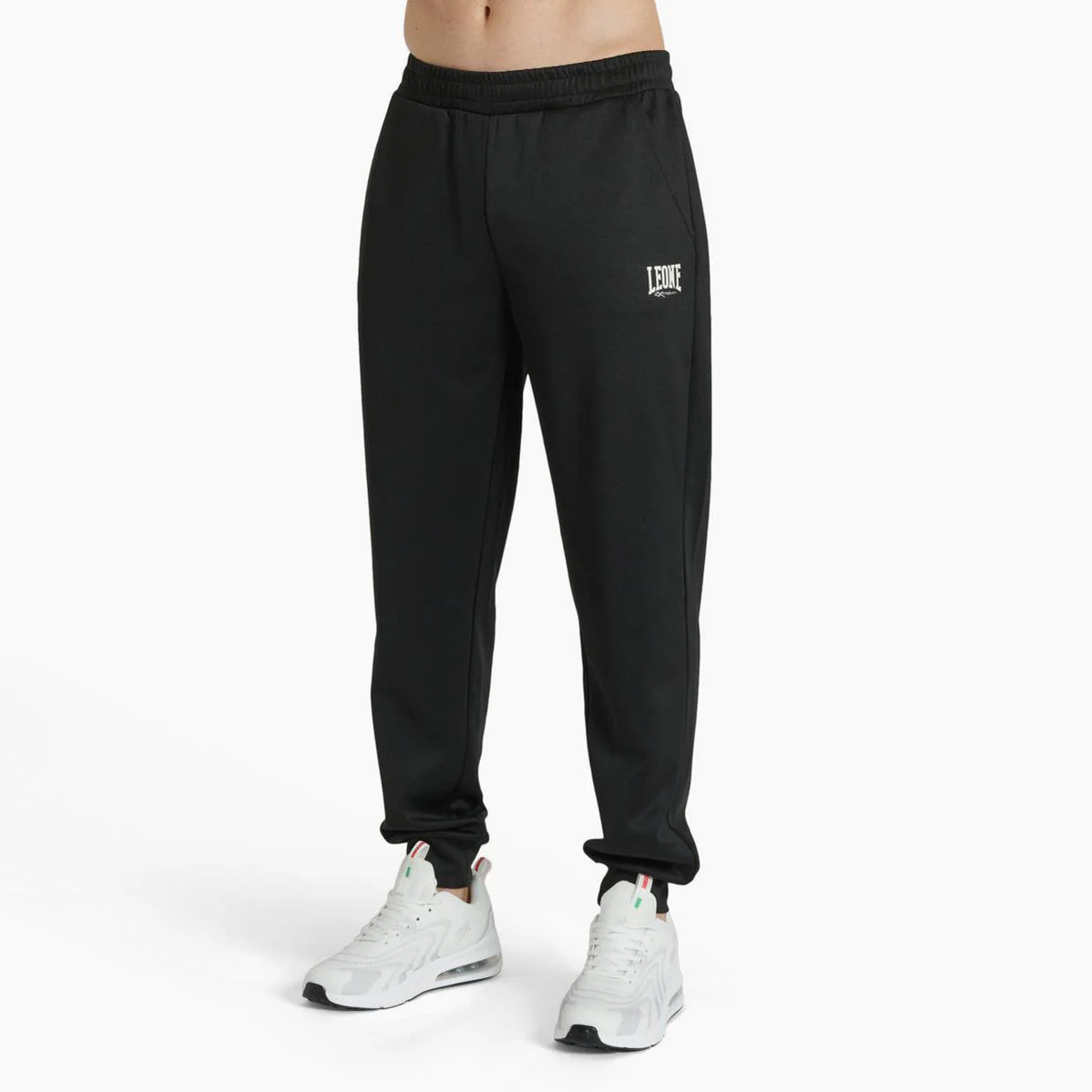 Pantaloni Leone Logo ABX122 Nero