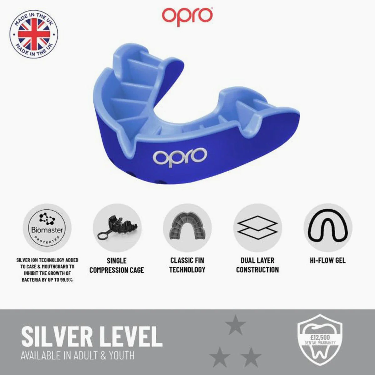 Paradenti Opro Silver Self-Fit UFC - immagine 6