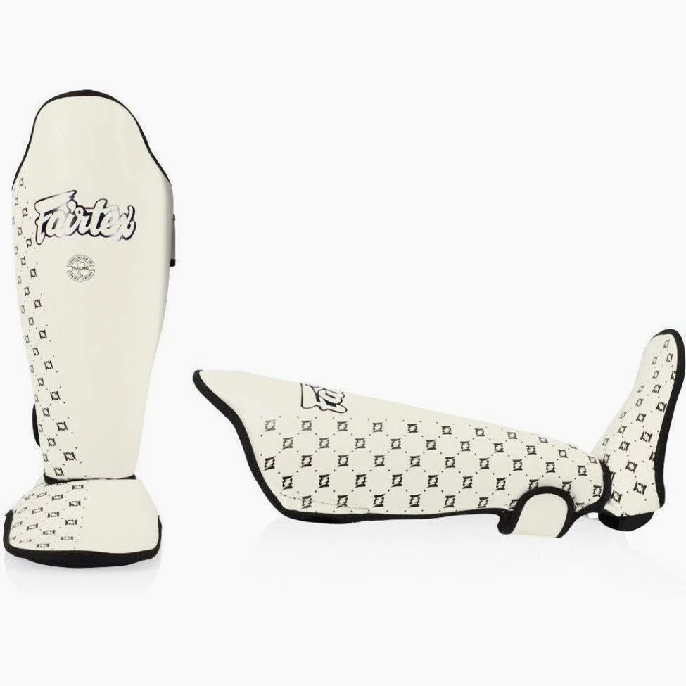 Paratibia Fairtex Competition SP5 con parapiedi Bianco - immagine 3