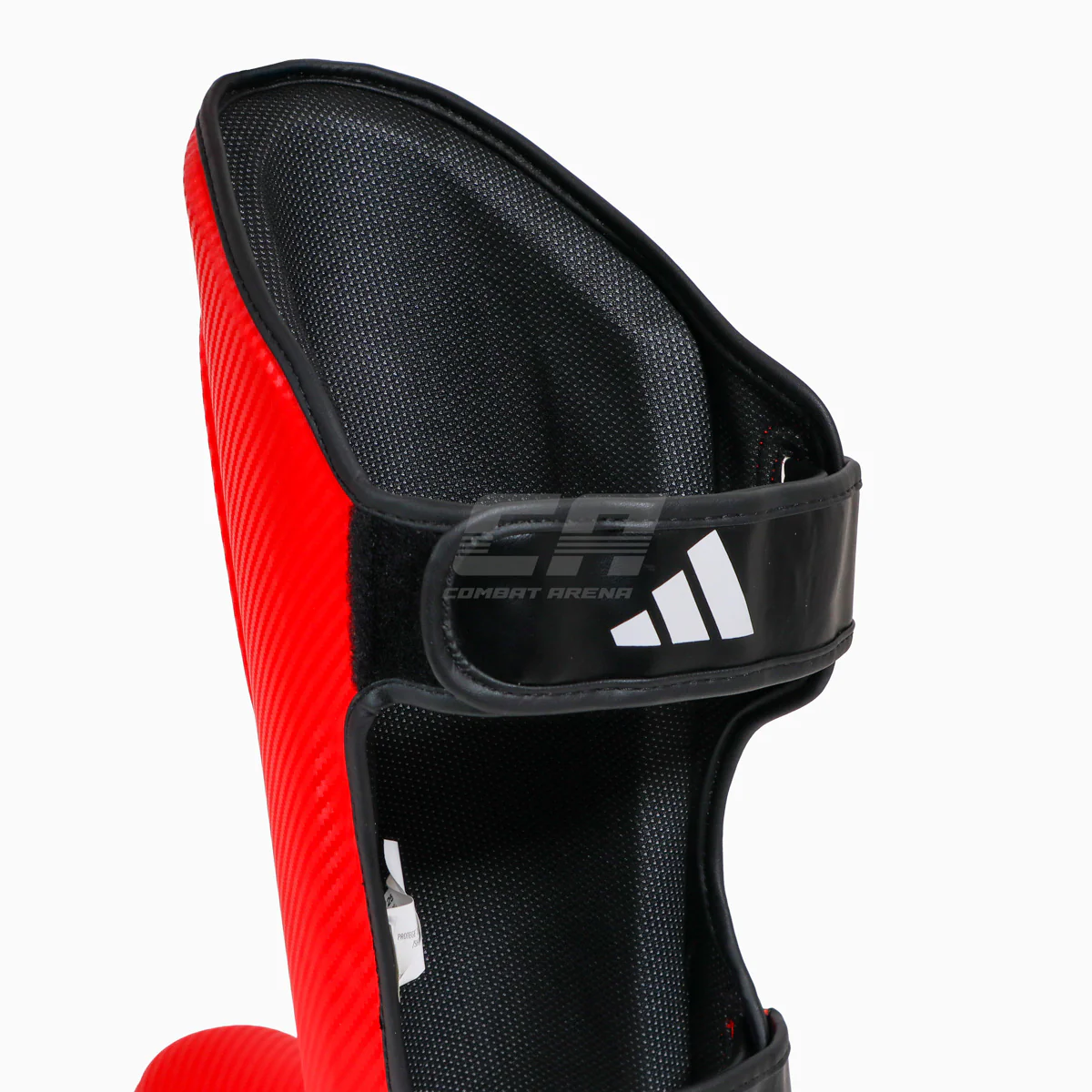 Paratibia con parapiede Adidas Pro Kickboxing WAKO Rosso-bianco - immagine 5