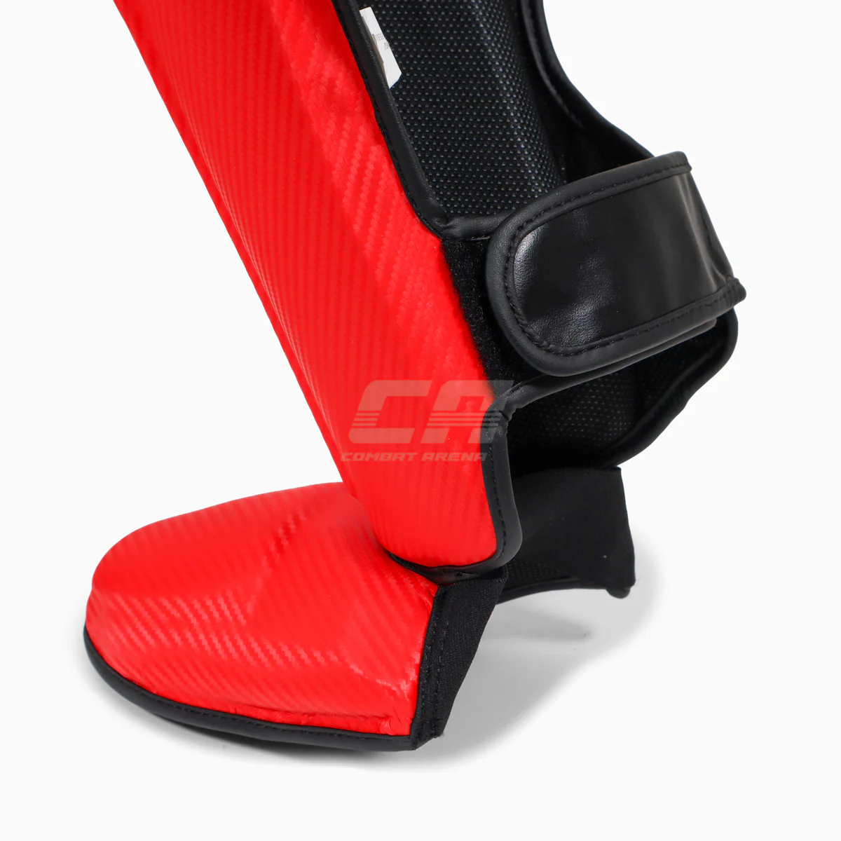 Paratibia con parapiede Adidas Pro Kickboxing WAKO Rosso-bianco - immagine 8