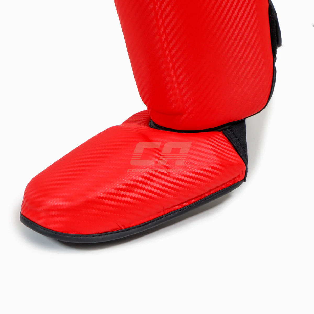 Paratibia con parapiede Adidas Pro Kickboxing WAKO Rosso-bianco - immagine 9
