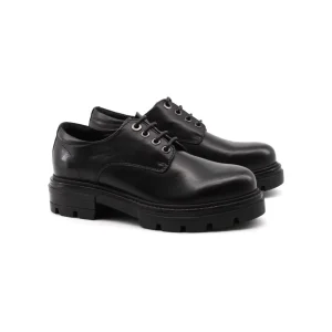 Scarpa derby da donna in vera pelle