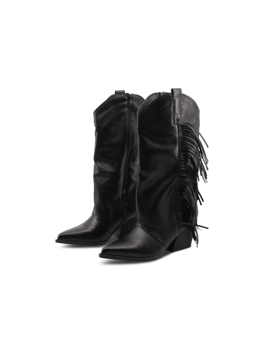 Stivale texano con frange da donna - immagine 4