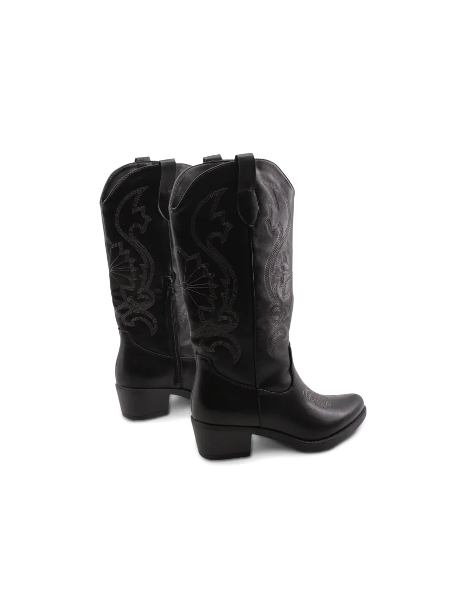 Stivale texano con ricami da donna - immagine 5