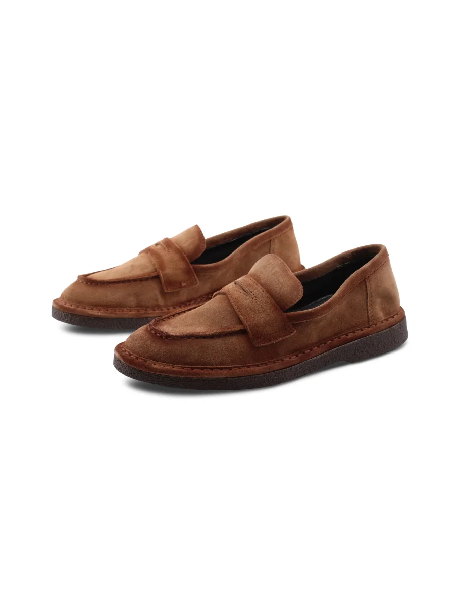 Mocassino scamosciato da donna - immagine 4