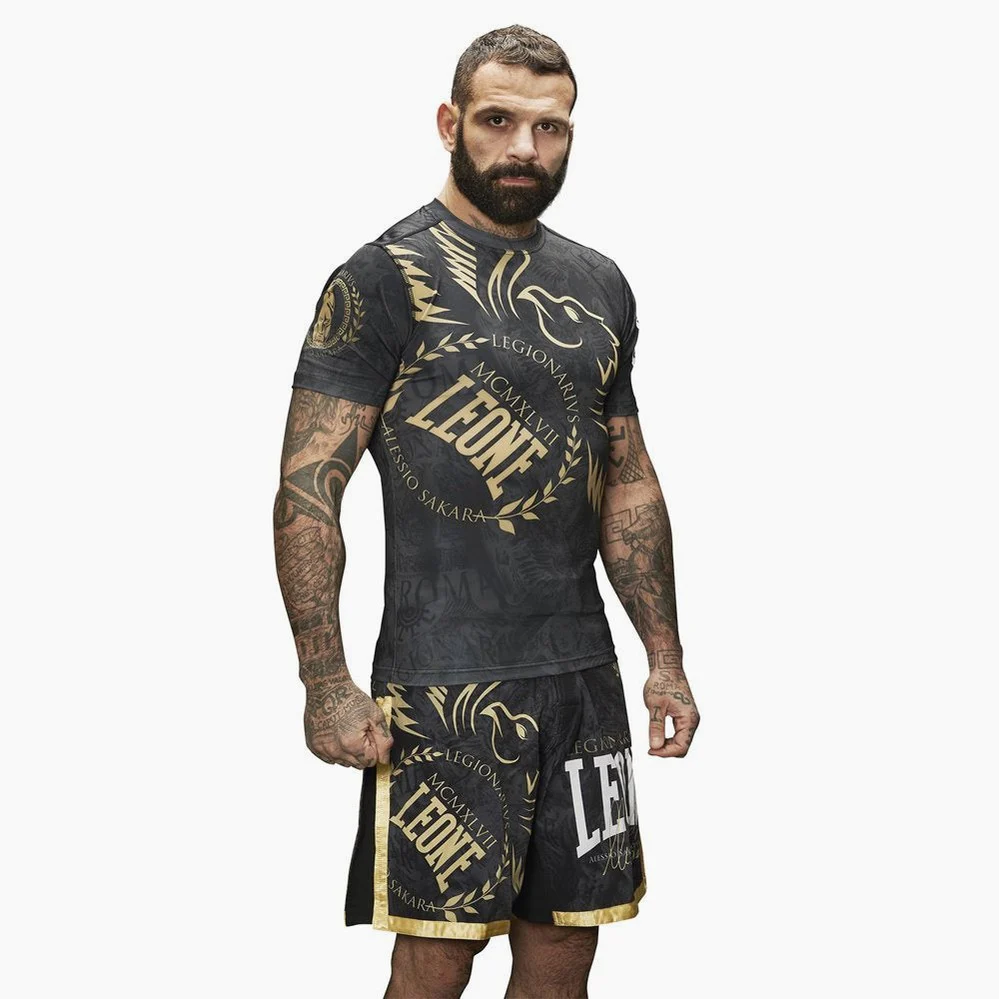 Rashguard a compressione Leone Legionarivs Alessio Sakara AB925 - immagine 3