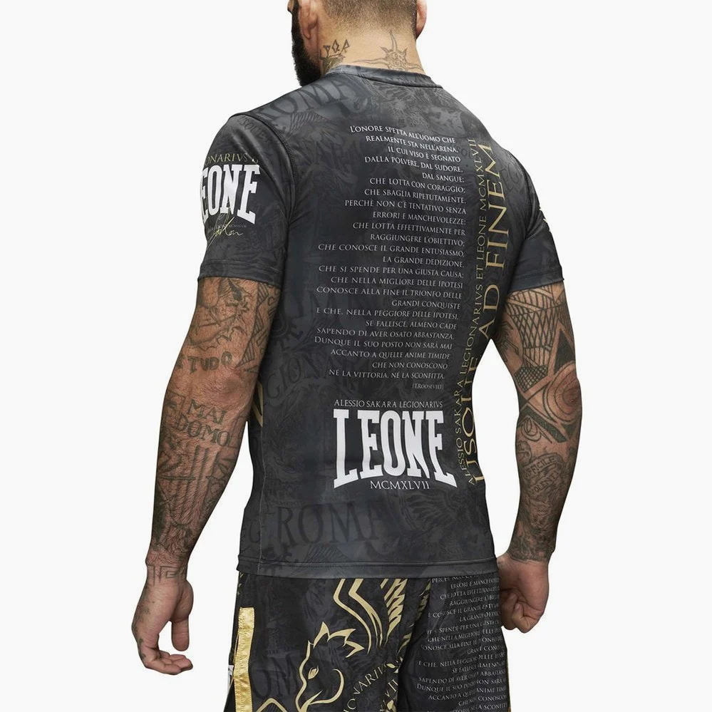 Rashguard a compressione Leone Legionarivs Alessio Sakara AB925 - immagine 5