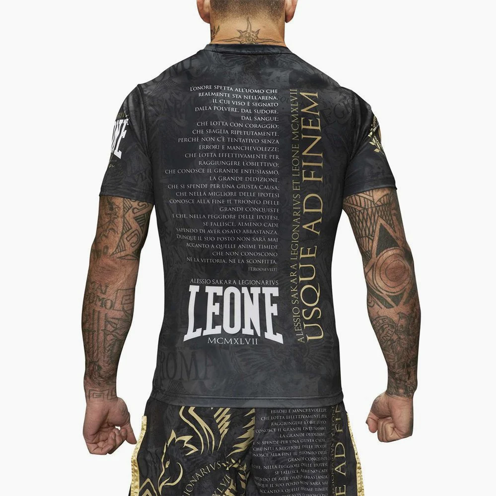 Rashguard a compressione Leone Legionarivs Alessio Sakara AB925 - immagine 6