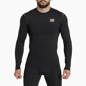 Rashguard Leone Primal Instinct AB909 maniche lunghe Nero