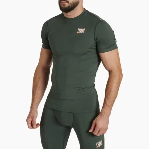 Rashguard Leone Primal Instinct AB917 maniche corte Verde