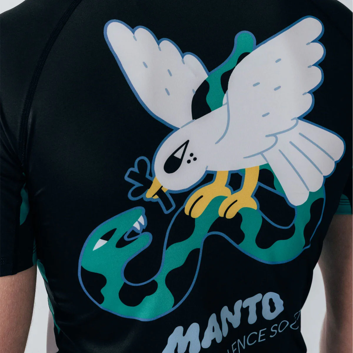 Rashguard Manto DOVE maniche corte - immagine 4