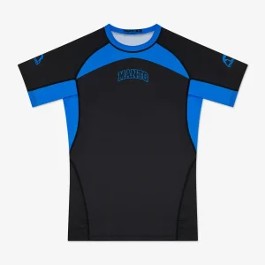 Rashguard Manto Ranked 25 maniche corte Blu