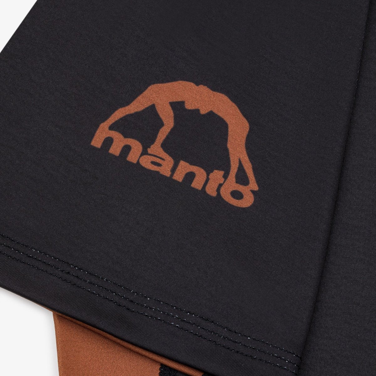 Rashguard Manto Ranked 25 maniche corte Marrone - immagine 5