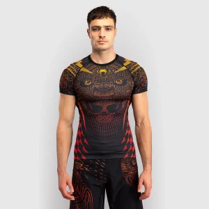 Rashguard Venum Quetzal Fury maniche corte Nero-rosso