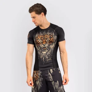 Rashguard Venum Tiger maniche corte Nero